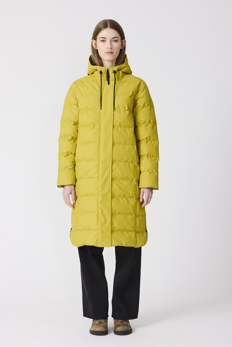 ABRIGO PUDDLE COLOR MOSTAZA 4